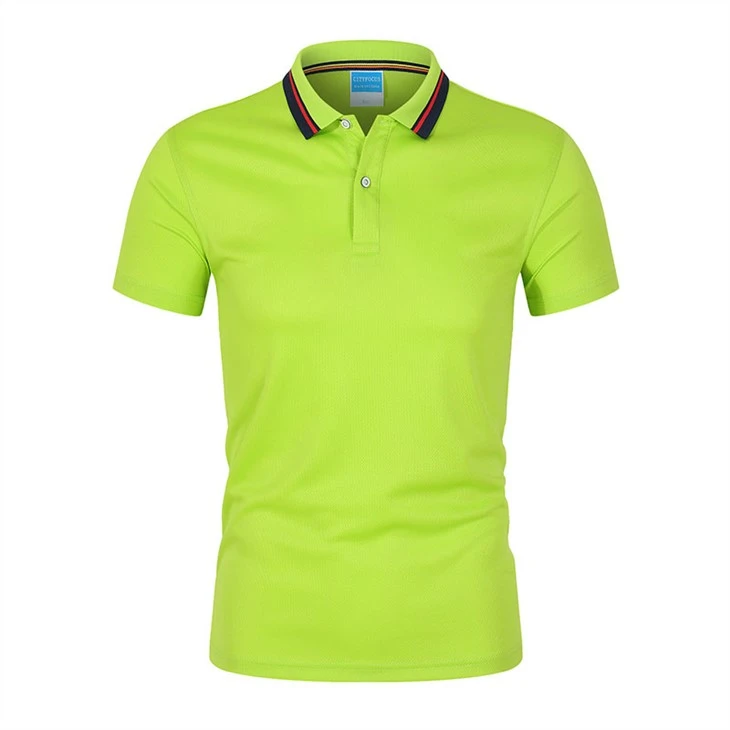 Fashion Summer Printing Women Sport Tennis Polo T Shirt In Stock fruit green customized color - Only Claler
